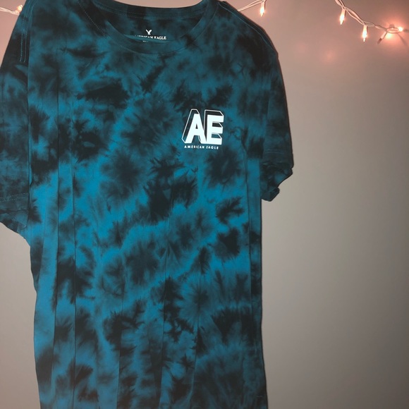 American Eagle Outfitters Other - American Eagle Blue Tie Dye Tee American Eagle Outfitters Other - American Eagle Blue Tie Dye Tee